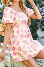 Floral Pleated Midi Dress - Whatever You Like Shop