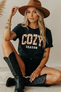Cozy Season Graphic Plus Heavy Cotton Tee - Whatever You Like Shop