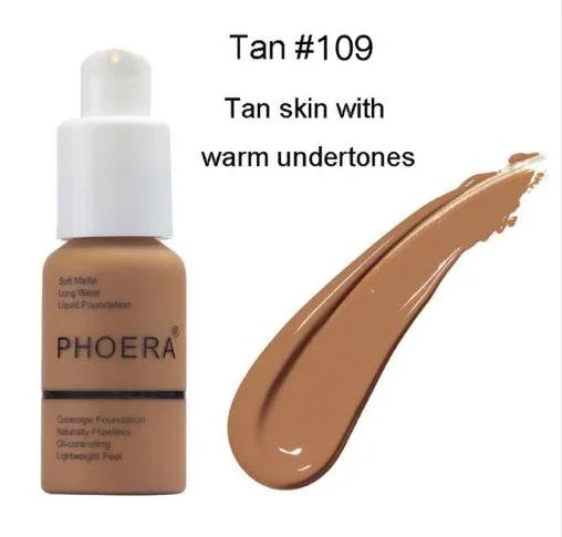 Explosive Press Type Oil Control Natural Color Matte Concealer Foundation Cream - Whatever You Like Shop