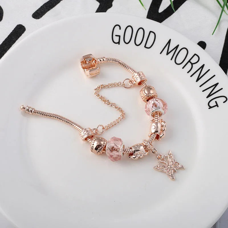 Fashion Rose Gold Bracelet