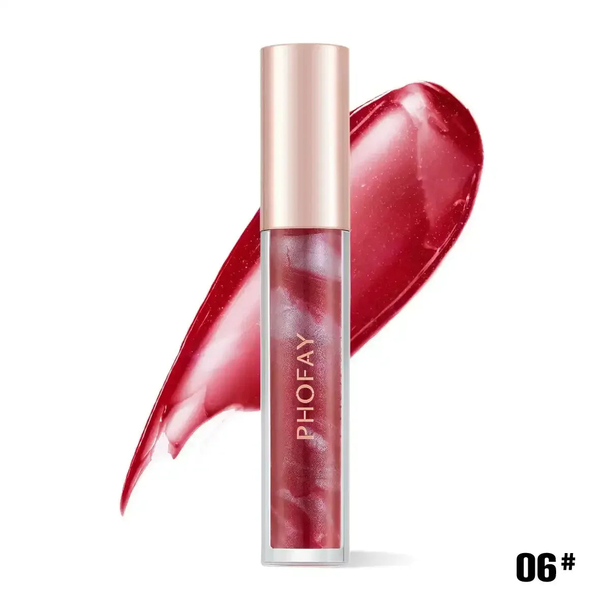 PHOFAY Rose Blooming Hydrating Lip Gloss - Whatever You Like Shop