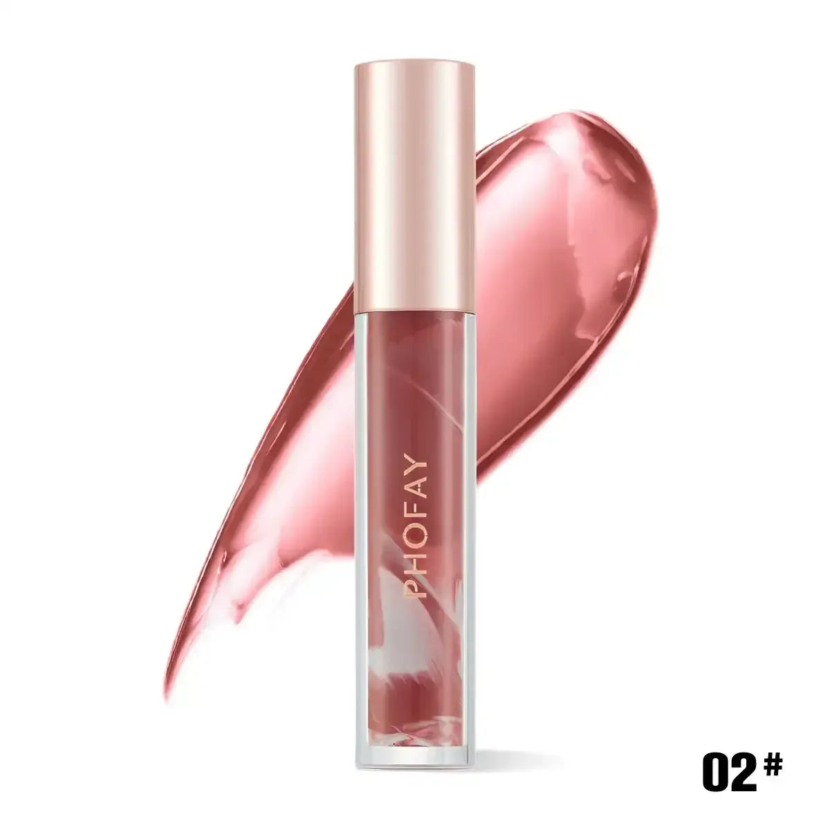PHOFAY Rose Blooming Hydrating Lip Gloss - Whatever You Like Shop