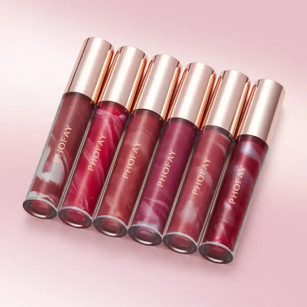 PHOFAY Rose Blooming Hydrating Lip Gloss - Whatever You Like Shop