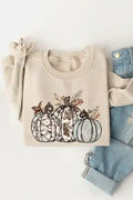 Animal Print Pumpkins Sweatshirt - Whatever You Like Shop