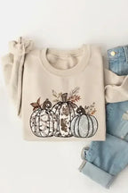 Animal Print Pumpkins Sweatshirt - Whatever You Like Shop