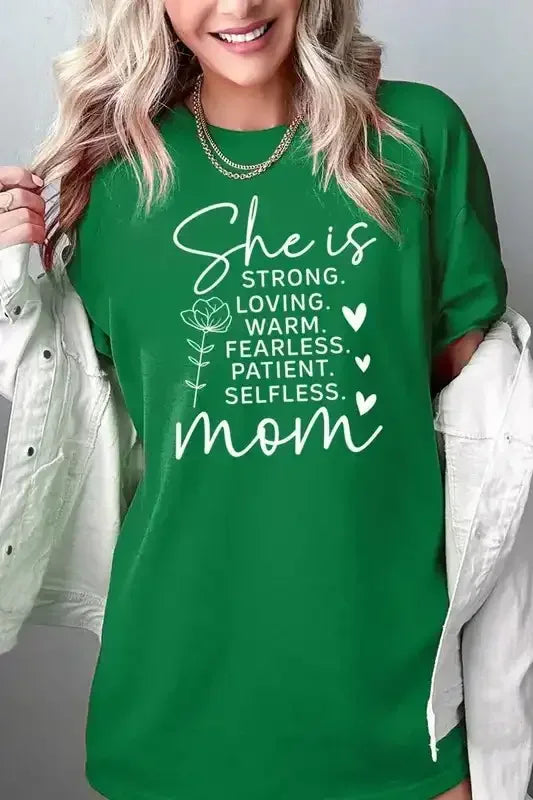 She is Mom Graphic Heavy Cotton Tee - Whatever You Like Shop