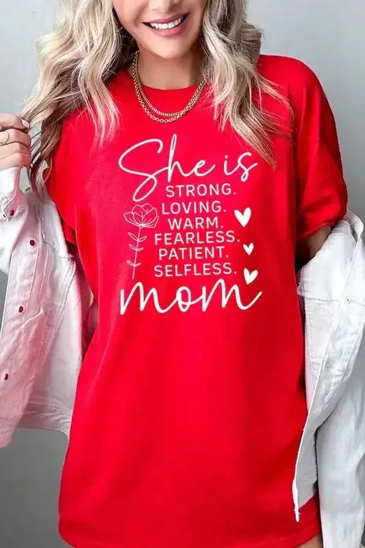 She is Mom Graphic Heavy Cotton Tee - Whatever You Like Shop