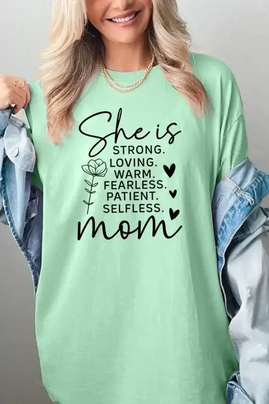 She is Mom Graphic Heavy Cotton Tee - Whatever You Like Shop