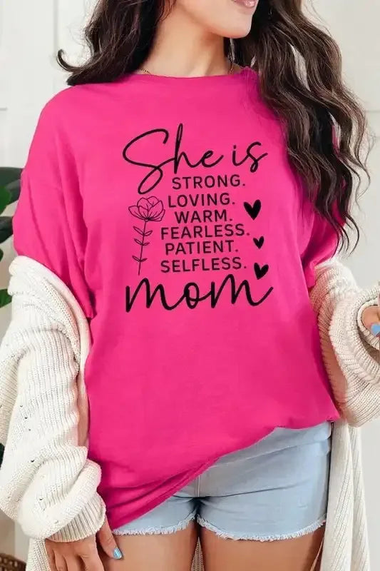 She is Mom Graphic Heavy Cotton Tee - Whatever You Like Shop