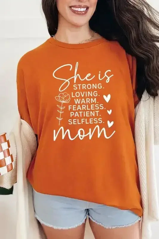 She is Mom Graphic Heavy Cotton Tee - Whatever You Like Shop
