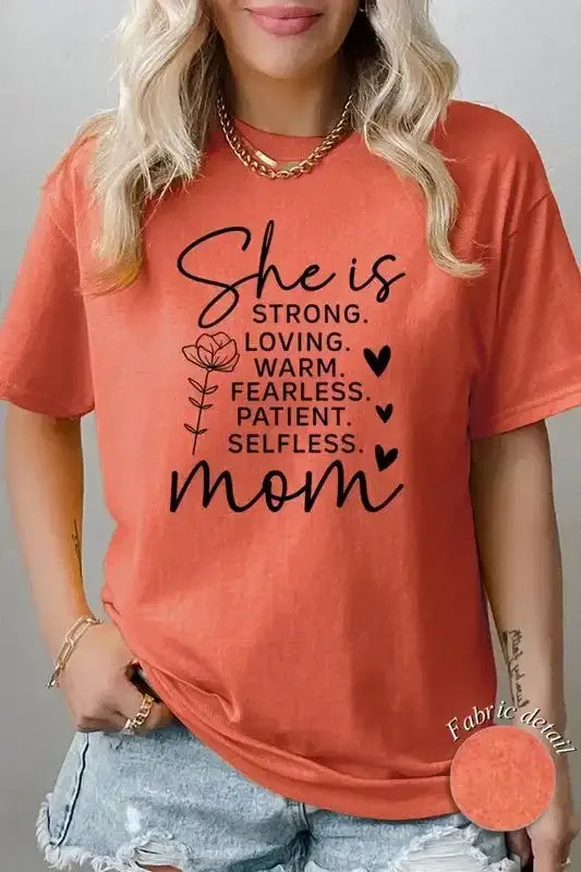 She is Mom Graphic Heavy Cotton Tee - Whatever You Like Shop