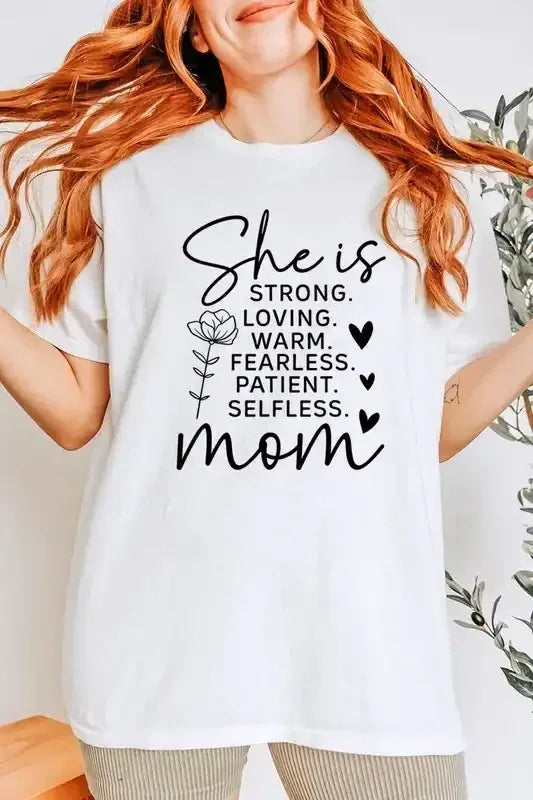 She is Mom Graphic Heavy Cotton Tee - Whatever You Like Shop