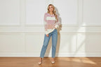 Lantern Rib Knitted Sweater - Whatever You Like Shop