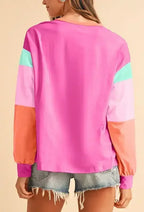 Boho Color Block Top - Whatever You Like Shop