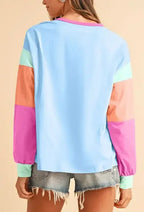 Boho Color Block Top - Whatever You Like Shop