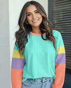 Boho Color Block Top - Whatever You Like Shop