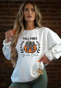 Fall Vibes Graphic Sweatshirt - Whatever You Like Shop