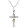 Alloy Cross Necklace