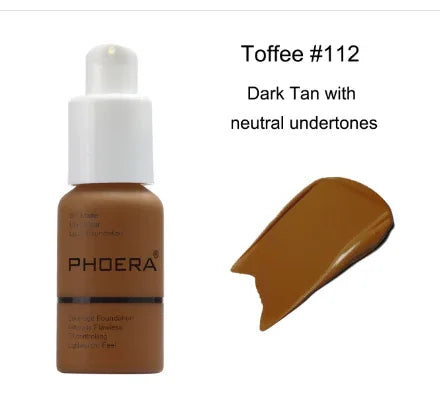 Explosive Press Type Oil Control Natural Color Matte Concealer Foundation Cream - Whatever You Like Shop