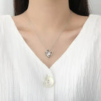 Double Heart Necklace - Whatever You Like Shop