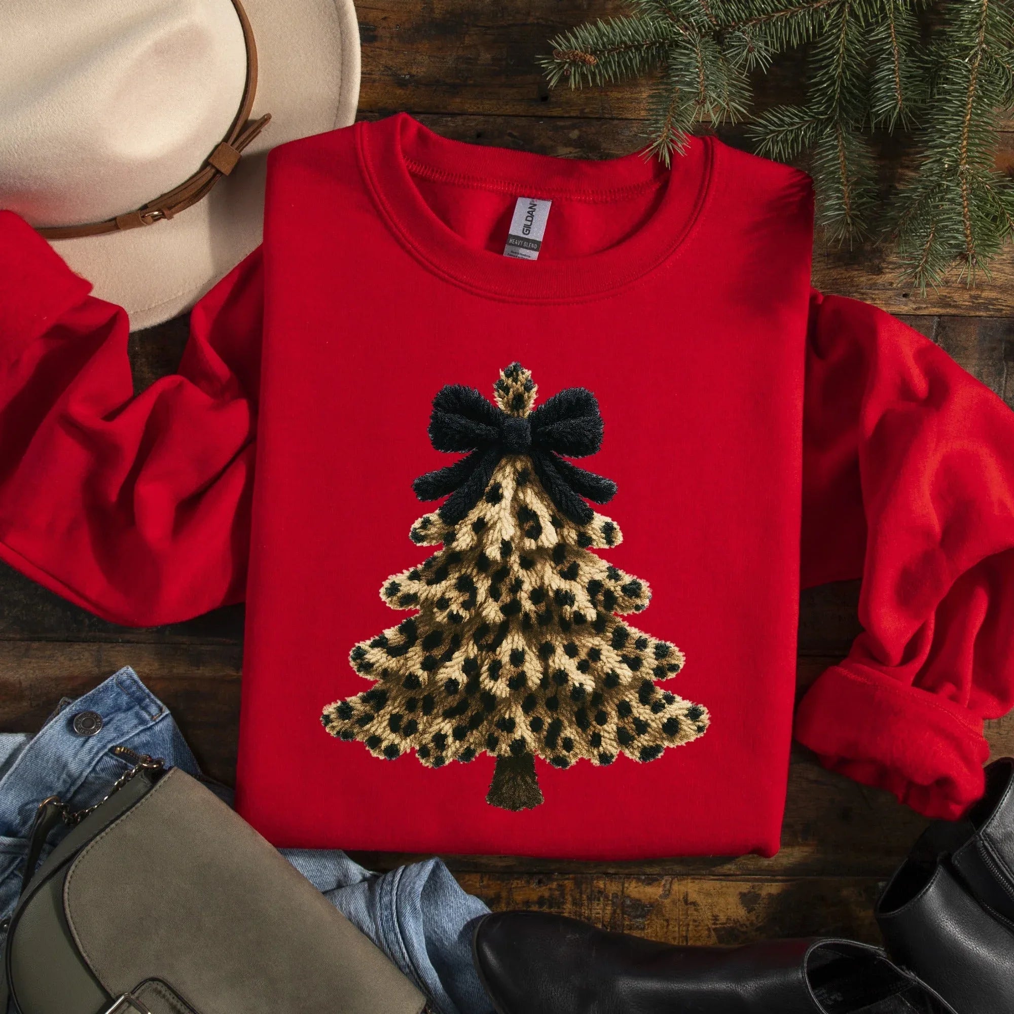 Leopard Graphic Sweatshirt or T-Shirt - Whatever You Like Shop