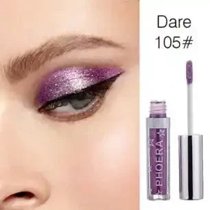 PHOERA Magnificent Metals Glitter and Glow Liquid Eyeshadow 12 Colors - Whatever You Like Shop