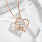 Double Heart Necklace - Whatever You Like Shop