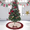 Linen Tree Skirt Car Christmas Tree