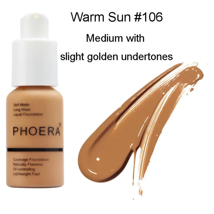 Explosive Press Type Oil Control Natural Color Matte Concealer Foundation Cream - Whatever You Like Shop