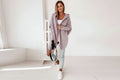 Oversized Bat Sleeve Hooded Cardigan - Whatever You Like Shop