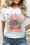 Hand Picked By God Graphic Plus Tee - Whatever You Like Shop