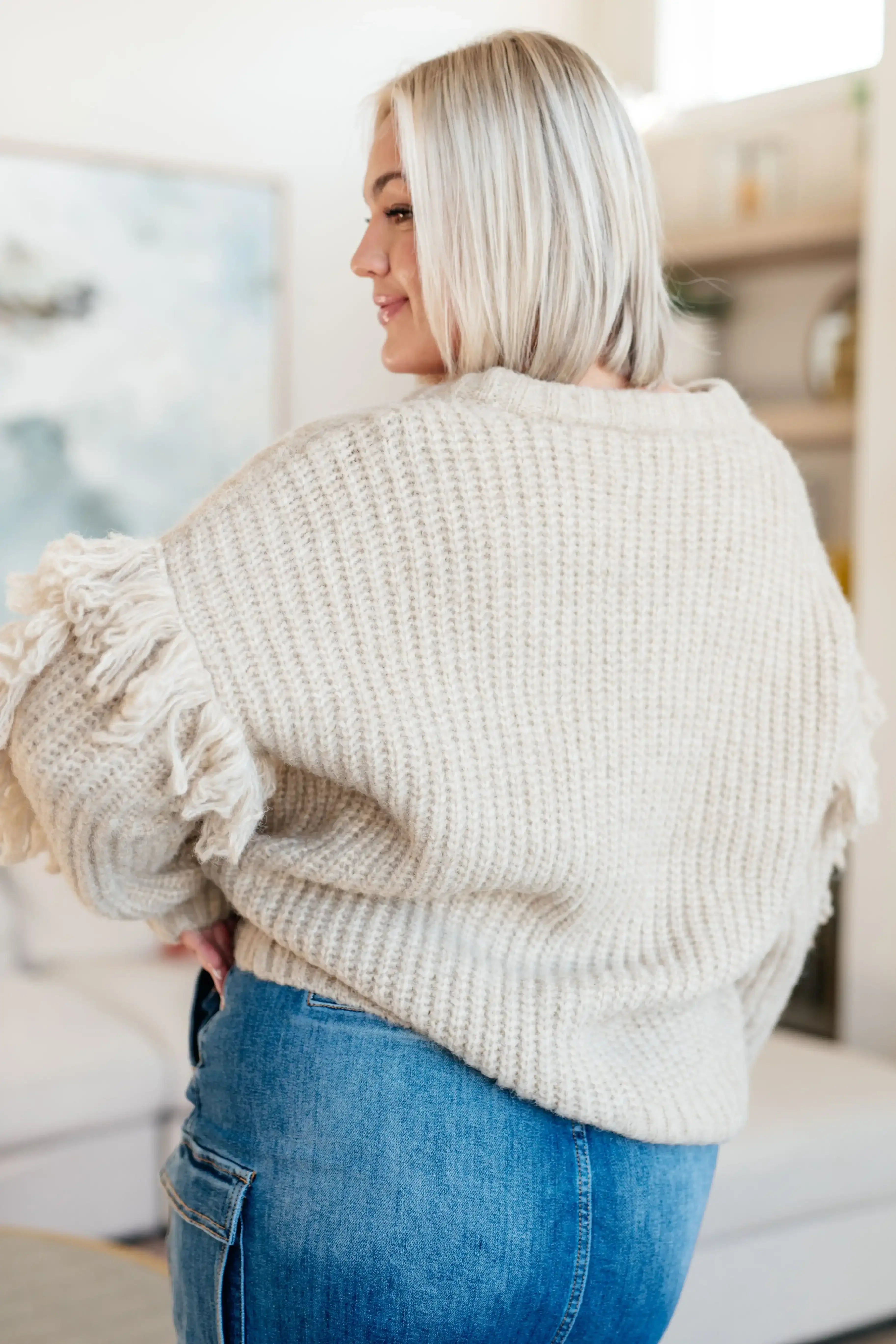 Ask Me About It Fringe Cardigan - Whatever You Like Shop