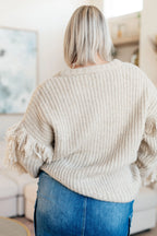 Ask Me About It Fringe Cardigan - Whatever You Like Shop