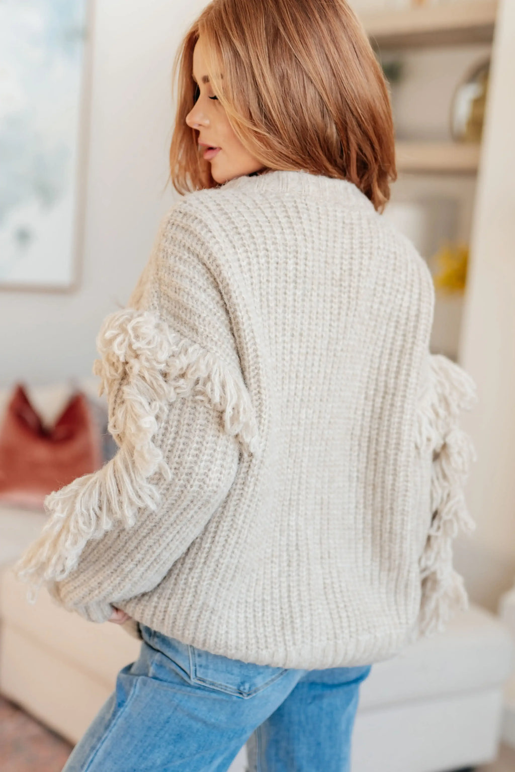 Ask Me About It Fringe Cardigan - Whatever You Like Shop
