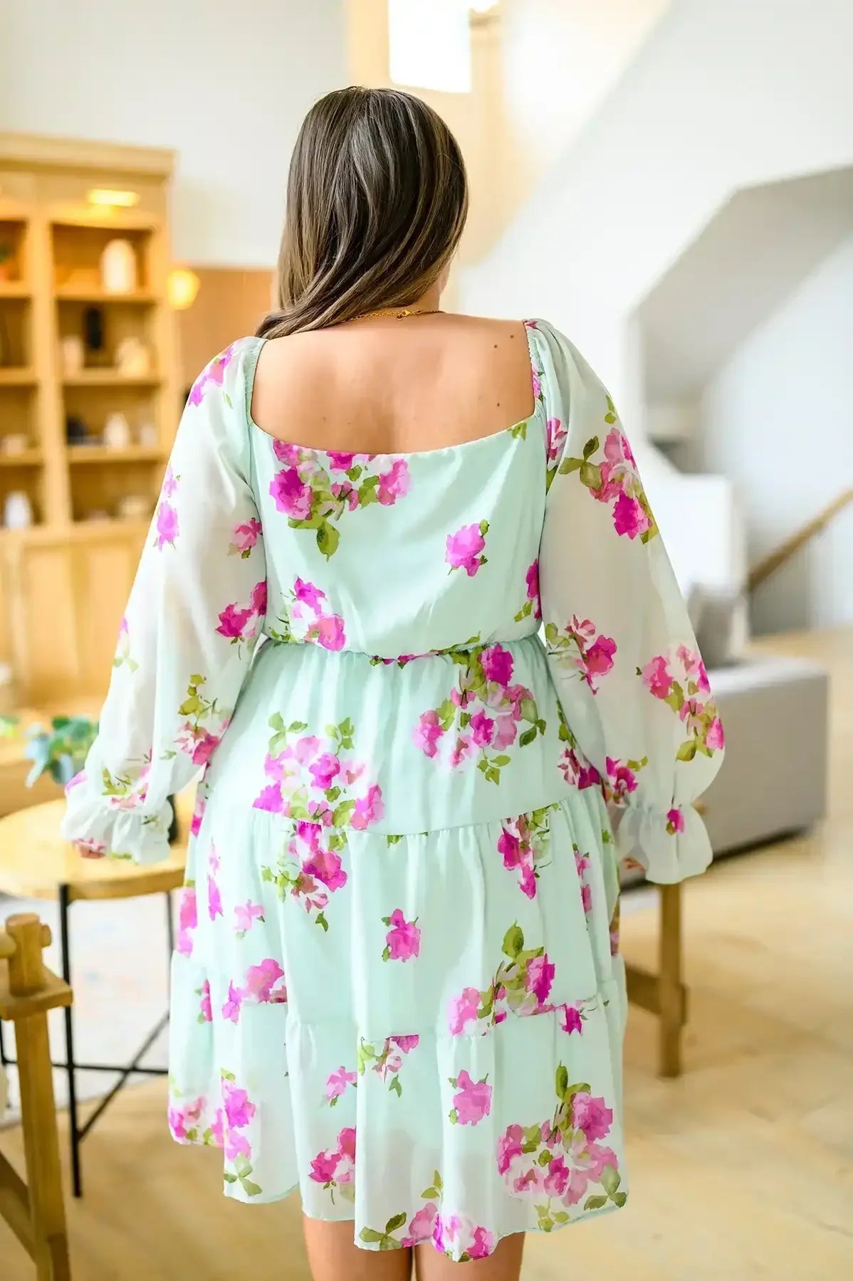 Delightfully Yours Floral Dress - Whatever You Like Shop