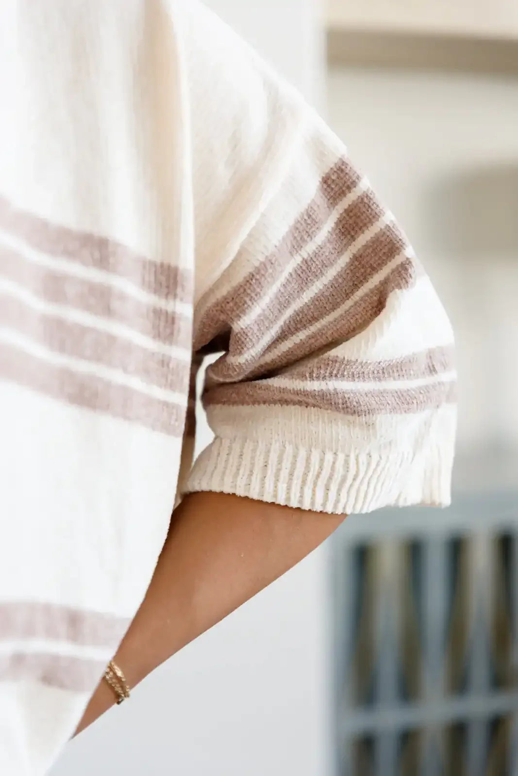 Don't Forget the Cold Foam Striped Hoodie - Whatever You Like Shop