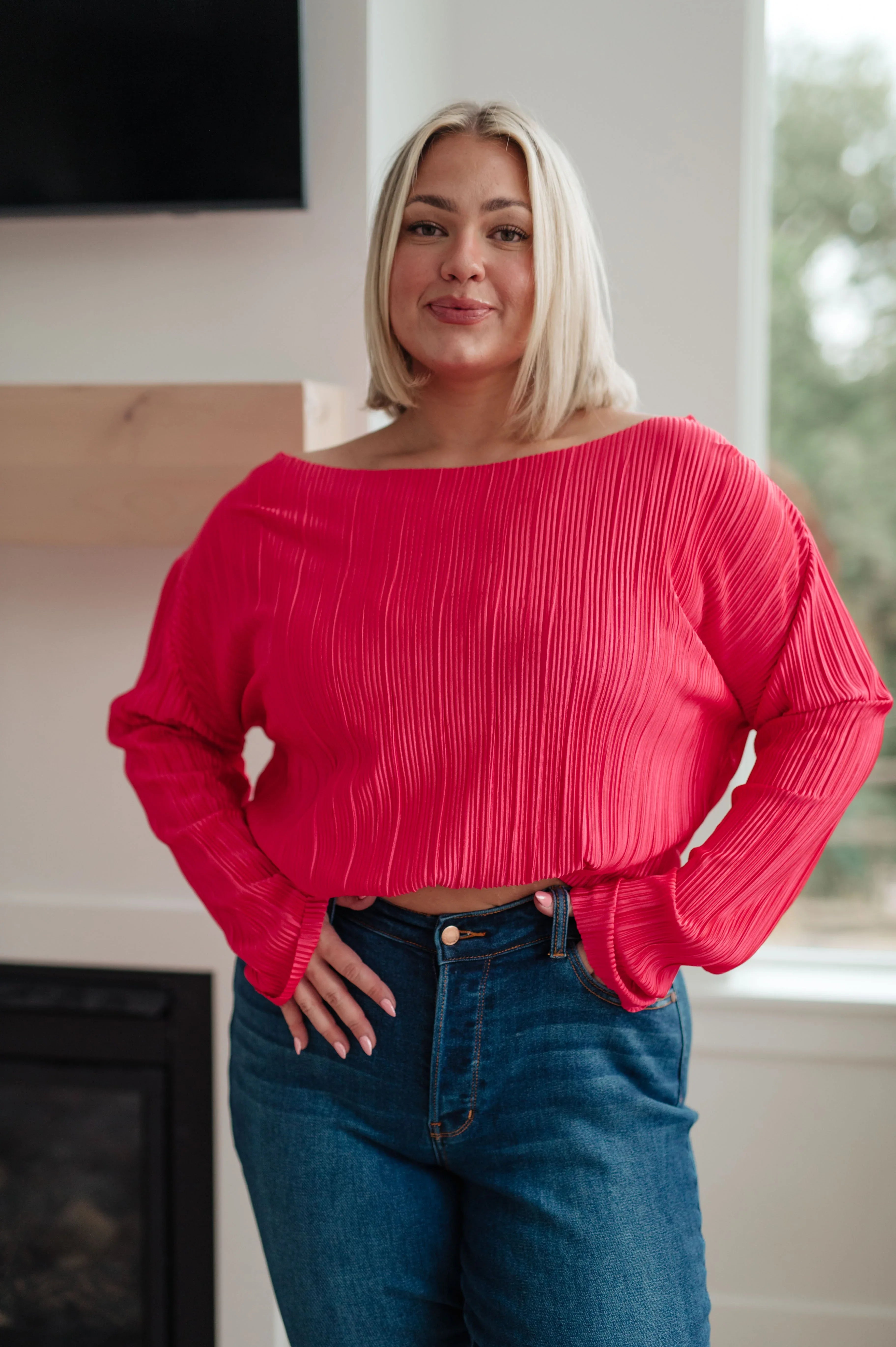 Going Out Plisse Top - Whatever You Like Shop