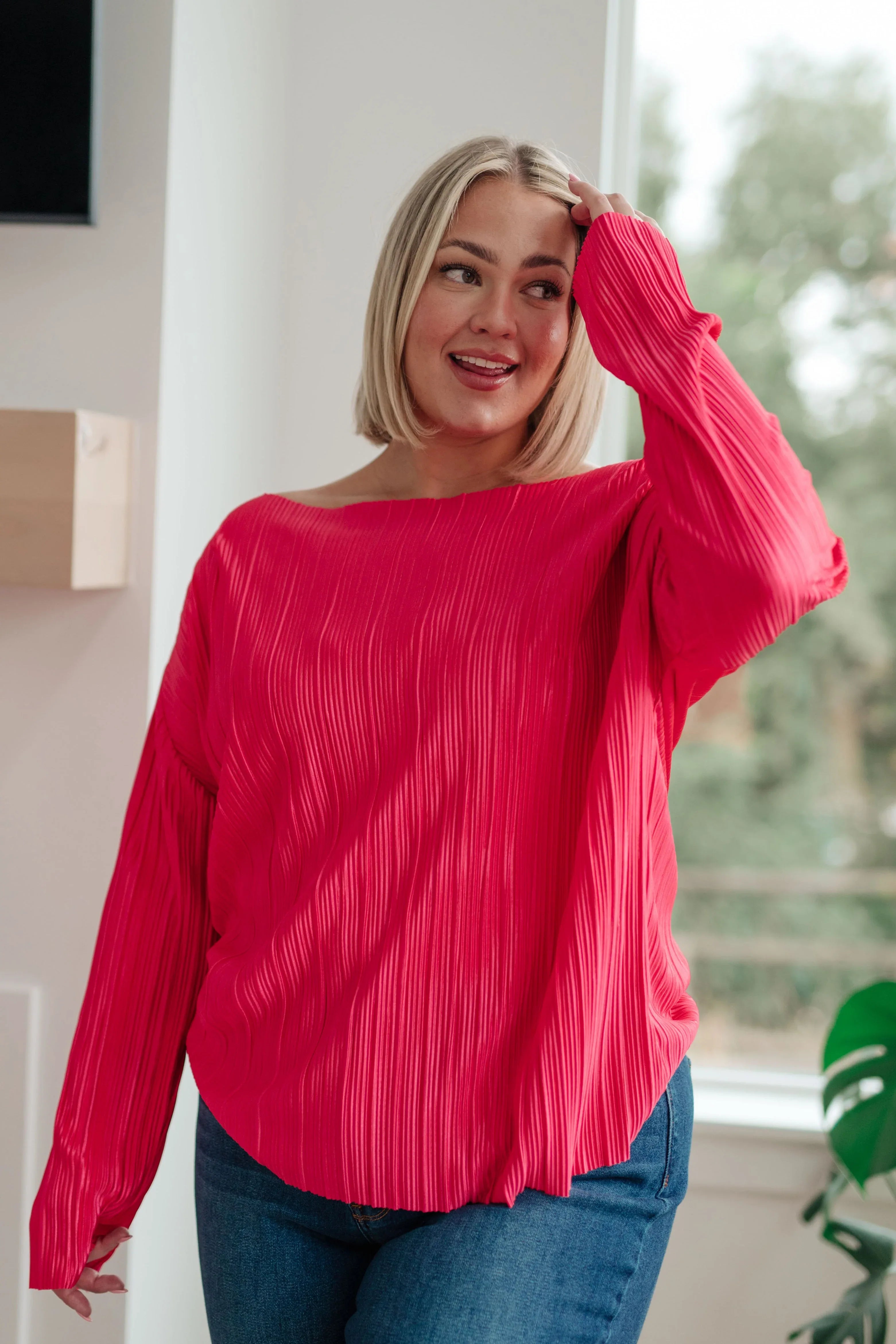 Going Out Plisse Top - Whatever You Like Shop