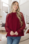 Lace on My Sleeves Blouse - Whatever You Like Shop