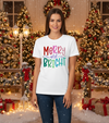Merry and Bright Graphic Tee and Sweatshirt