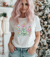 Nutcracker Wonderland in White Graphic Tee and Sweatshirt