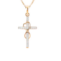 Alloy Cross Necklace - Whatever You Like Shop