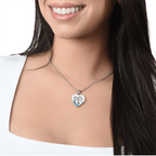 Heart Necklace | Isaiah 43:2