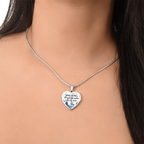 Heart Necklace | Isaiah 43:2