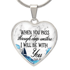 Heart Necklace | Isaiah 43:2