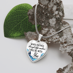 Heart Necklace | Isaiah 43:2