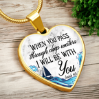 Heart Necklace | Isaiah 43:2