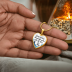 Heart Necklace | Isaiah 43:2