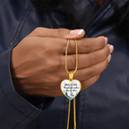 Heart Necklace | Isaiah 43:2