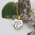Heart Necklace | Isaiah 43:2
